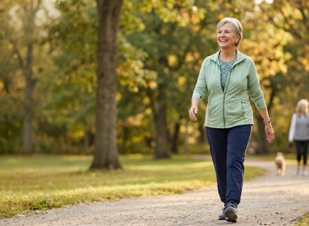 Low impact aerobic exercise for seniors