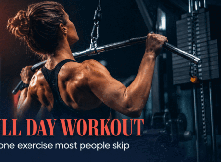 Person performing a straight-arm cable pulldown during a pull day workout to build back and lat strength